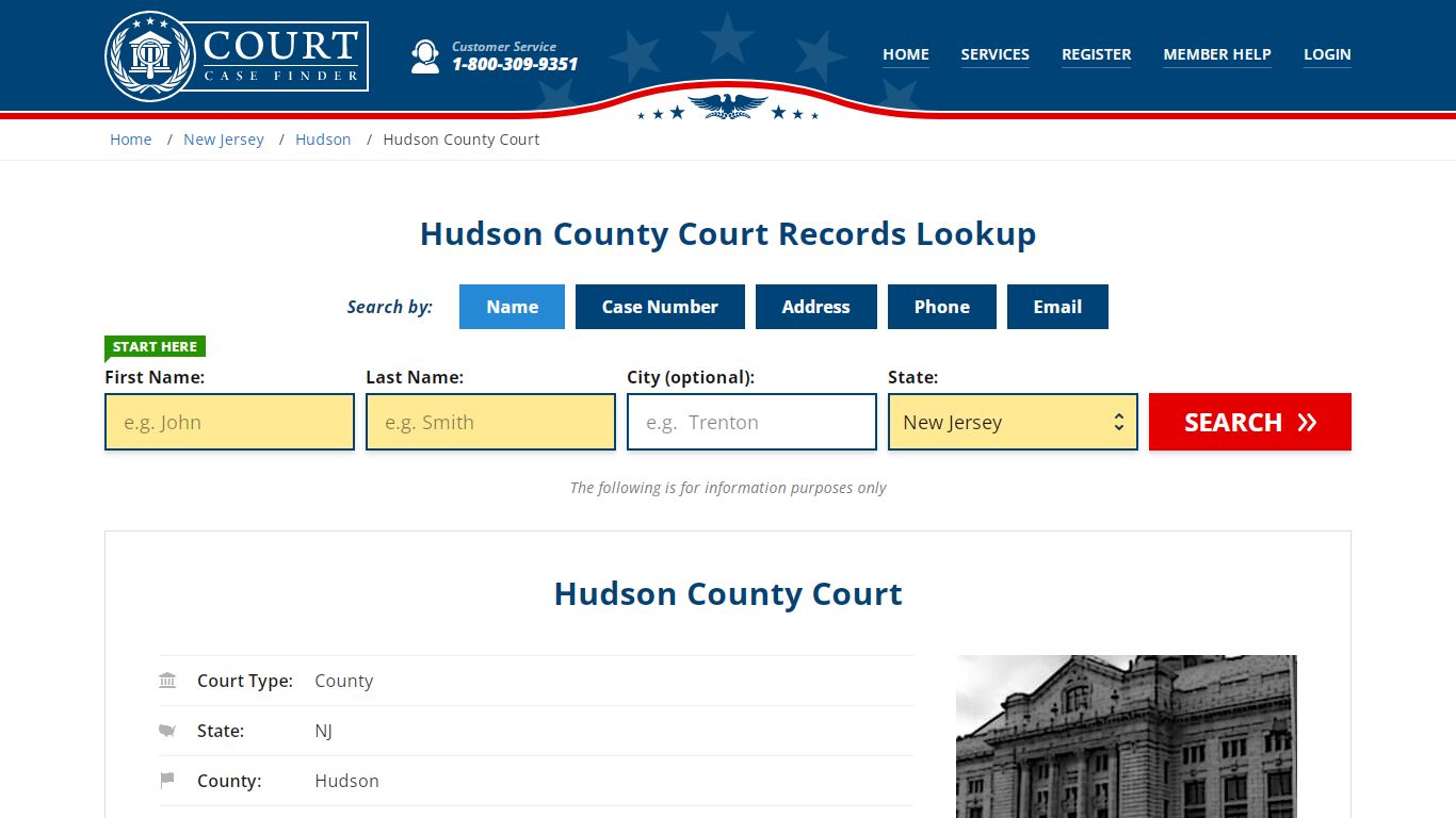 Hudson County Court Records | Jersey City, Hudson County, NJ Court Case ...