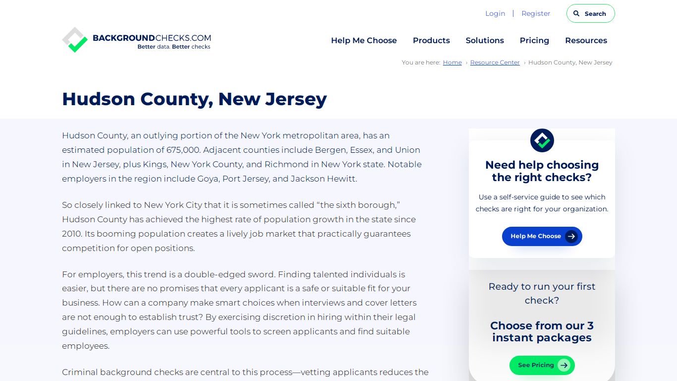 Hudson County New Jersey | County Court Records - background checks